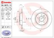 08.9975.10 BREMBO - ZAMIENIONE NA BRE08.9975.11 