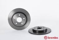 08.A912.11 BREMBO - TARCZA HAM.TYŁ TOYOTA AURIS 07- 