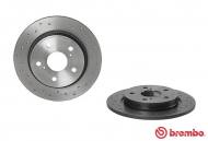 08.A912.1X BREMBO - TARCZA HAM.TYL XTRA TOYOTA AURIS 06- 