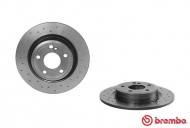 08.B348.4X BREMBO - TARCZA HAMULC. MERCEDES W246 B-KLASA  11- TYŁ BREMBO