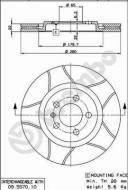 09.5570.75 BREMBO - TARCZA HAMULCOWA VW GOLF III  91-97 2,0-2,8 VR6