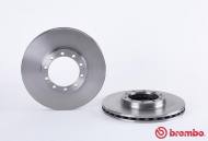 09.6734.20 BREMBO - TARCZA HAMULCOWA RENAULT MESSENGER  91-99 PRZÓD