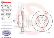 09.7652.10 BREMBO - TARCZA HAM. FORD EXPLORER 93-01 