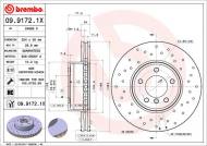 09.9172.1X BREMBO - TARCZA HAM.PRZOD XTRA BMW 5 E60 03- 