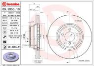 09.9355.11 BREMBO - TARCZA HAM. BMW 7 