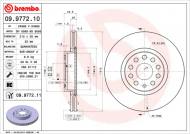 09.9772.10 BREMBO - ZAMIENIONE NA BRE09.9772.11 