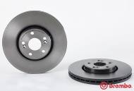 09.9821.21 BREMBO - TARCZA HAM.PRZÓD RENAULT LAGUNA II-07 