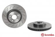 09.9825.11 BREMBO - TARCZA HAMULCOWA MERCEDES R230 SL-KLASA 00-05