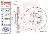 09.A542.11 BREMBO - TARCZA HAMULCOWA BMW X5  01-07 