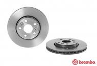 09.A727.21 BREMBO - TARCZA HAM.PRZÓD RENAULT KANGOO 08- 