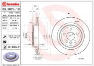 09.B026.11 BREMBO - TARCZA HAM. VOLVO XC60 