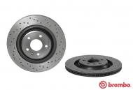 09.B040.1X BREMBO - TARCZA HAM. TYL XTRA AUDI A4 07- 