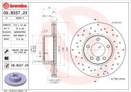 09.B337.2X BREMBO - TARCZA HAM.PRZOD XTRA BMW 3 E90 05- 