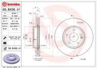 09.B436.41 BREMBO - TARCZA HAMULCOWA 