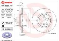 09.B638.11 BREMBO - TARCZA HAMULC. MINI COUNTRYMAN  10- BREMBO