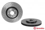 09.B913.11 BREMBO - TARCZA HAM. PRZOD MERCEDES A W176 12- 