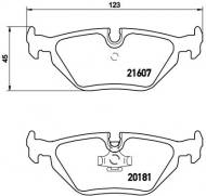 P06013 BREMBO - KLOCKI HAM. BMW 3 (E36) 