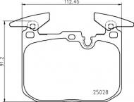 P06098 BREMBO - KLOCKI HAM. BMW I8 15- 