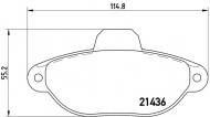 P23060 BREMBO - KLOCKI HAM. PUNTO Z CZUJNIKIE LU 