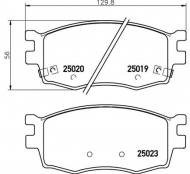 P30069 BREMBO - KLOCKI HAMULC. HYUNDAI I20  08-15 PRZÓD BREMBO