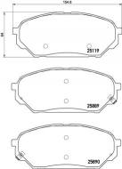 P30071 BREMBO - KLOCKI HAMULC. HYUNDAI IX55  08- PRZÓD BREMBO