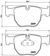 P44012 BREMBO - KLOCKI HAM. RANGE ROVER 03.02- 