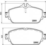 P50118 BREMBO -  KLOCKI HAM. 