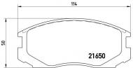 P54015 BREMBO - KLOCKI HAM. MITSUBISHI COLT 