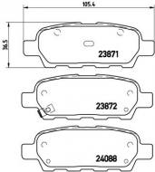 P56046 BREMBO - KLOCKI HAM. INFINITI FX 