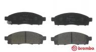 P56102 BREMBO - KLOCKI HAM.PRZOD NISSAN NV200 10- 