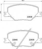 P59096 BREMBO - KLOCKI HAMULC. OPEL INSIGNIA B  17- PRZÓD BREMBO