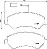 P61118 BREMBO - KLOCKI HAM. PEUGEOT,CITROEN BOXER 