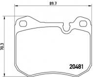 P65002 BREMBO - KLOCKI HAM. PORSCHE 