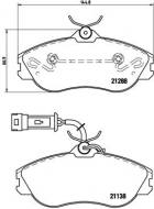 P85018 BREMBO - KLOCKI HAM. AUDI 80 