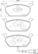 P85137 BREMBO - KLOCKI HAM  AUDI 