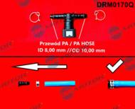 DRM0170Q DRMOTOR - Szybkozłączka podwójna "T" na kominek 7, 89/8 mm  z oringami