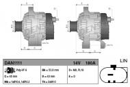 DAN1111 DENSO - Alternator Prąd ładowania alternatora [A] : 180, XF (X250) 2.2 D, RANGE