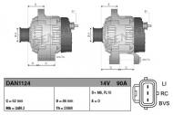 DAN1124 DENSO - ALTERNATOR FORD FOCUS 1.8TDCI 90A 