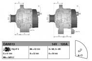 DAN513 DENSO - ALTERNATOR NOWY 