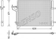 DCN10029 DENSO - Skraplacz, klimatyzacja FOCUS 1.6 TURBO 11- M/A +