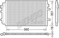 DCN12005 DENSO - CHŁODNICA KLIMATYZACJI IVECO DAILY 3.0D 11-