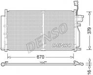 DCN15003 DENSO - Skraplacz, klimatyzacja CAPTIVA (06-), ANTARA (06-) 2.0 D