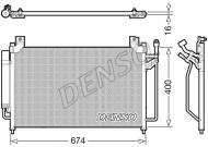 DCN44013 DENSO - CHŁODNICA KLIMATYZACJI MAZDA DENSO 