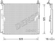 DCN50034 DENSO - Skraplacz, klimatyzacja FJ-CRUISER (05-)