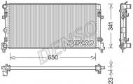 DRM02015 DENSO - CHŁODNICA WODY SKODA FABIA II 1.4 01.07-