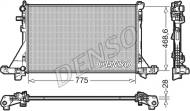 DRM23112 DENSO - CHŁODNICA SILNIKA NISSAN OPEL RENAULT DENSO