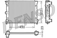 DRM32022 DENSO - CHŁODNICA WODY VOLKSWAGEN POLO II GOLF II / PASSAT II