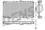 DRM33061 DENSO - CHŁODNICA WODY VOLVO S40 / V40 1.6I / 1.8I / 2.0I