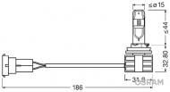 67211CW OSRAM - BRAK HOMOLOGACJI ECE !!! LEDOWY ZAMIENNIBRAK HOMOLOGACJI ECE !!! LEDOWY ZAMIENNIK H11 LEDRIVING ZAKA