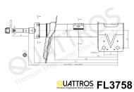FL3758 QUATTROS - AMORTYZATOR PRZÓD L/FRONT L ->KYB 333758 (PRAWY / RIGHT FR37